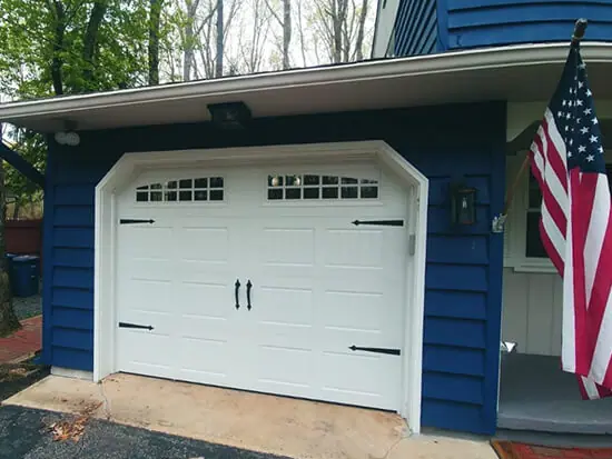 Premium garage door installation after torsion spring replacement in South Jersey