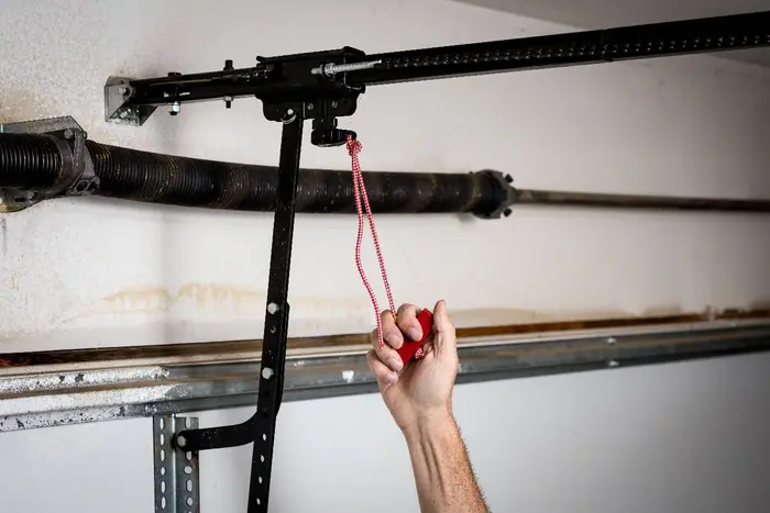 Garage door spring repair and replacement service