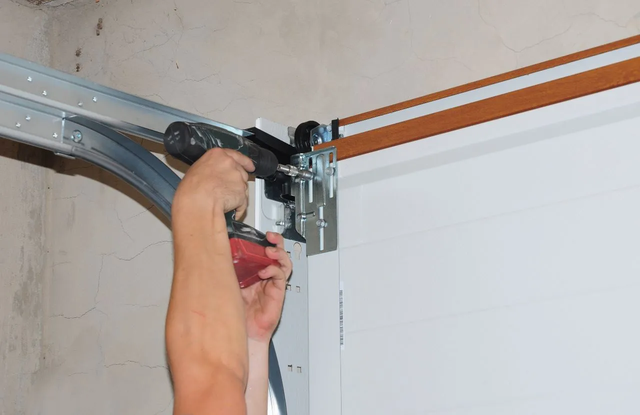 LiftMaster smart garage door opener installation